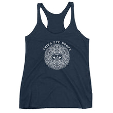 Load image into Gallery viewer, Floral Eye - Women&#39;s Racerback Tank